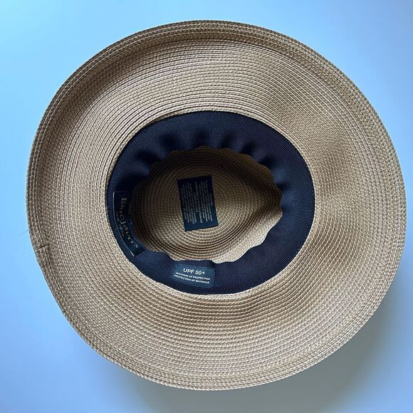 Eric Javits Squishee Instinct Wide Brim Summer Beach Vacation Hat Fedora - Picture 4 of 10